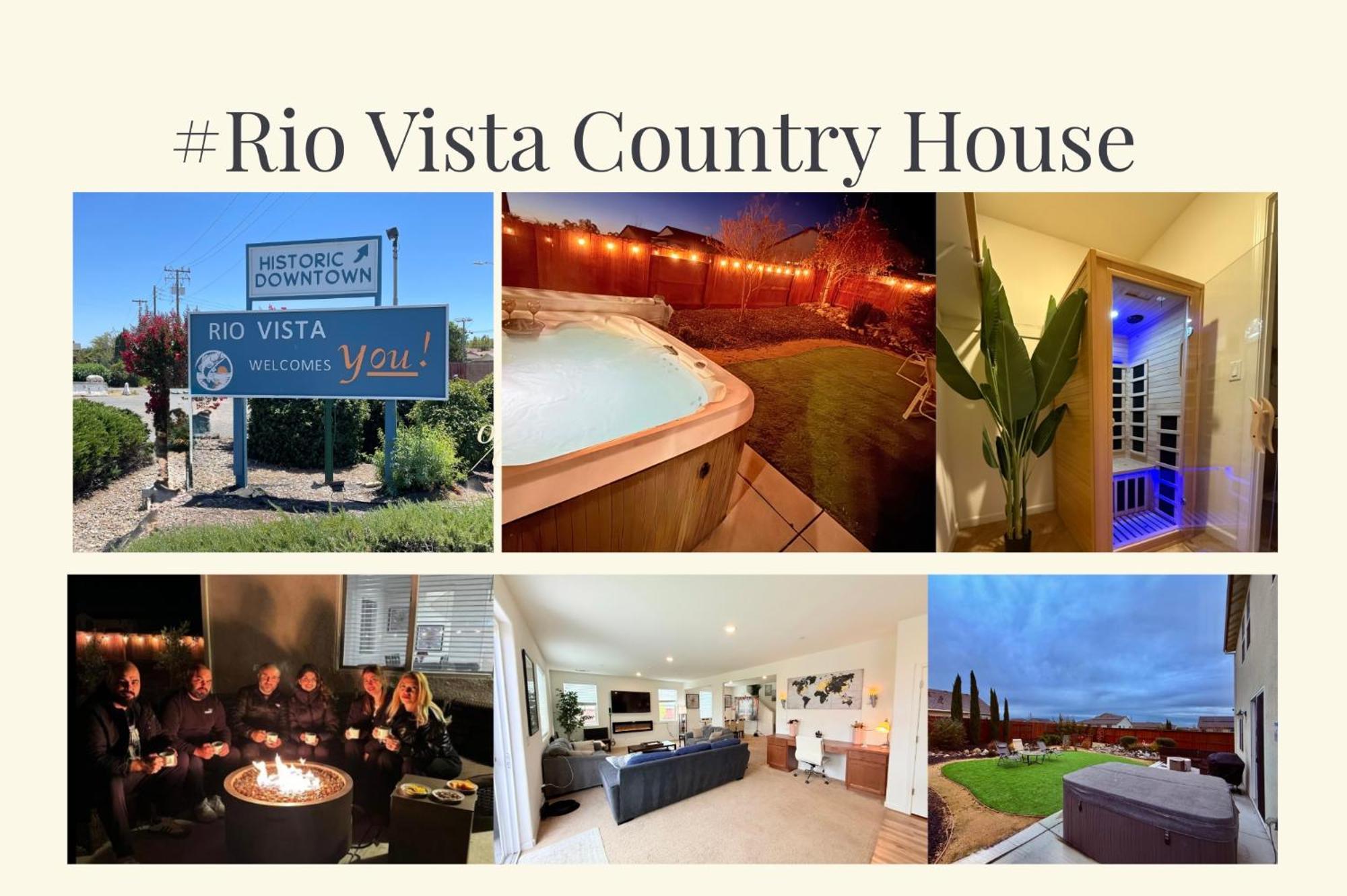 Villa #stayriovista -country Club House With Hot Tub-sauna-firepit-garden-games *